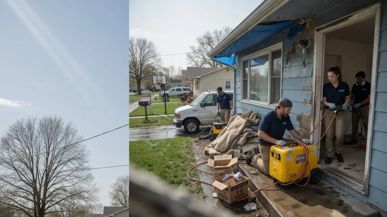 Basement Flood Cleanup in Lenexa, KS near me
